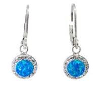 Silver Bar- Hopeakorvakorut, opal