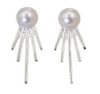 Silver Bar- Helmi, hopeakorvakorut