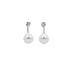 Silver Bar- Hopeakorvakorut, helmi