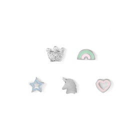 Nomination Italy- Teräsemaloitu setti, korvakorut