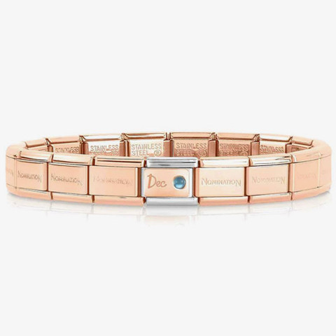 Nomination Italy- Classic, Rose Gold, December