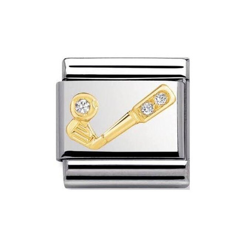 Nomination Italy-  Golf, classic. Kulta, zircon