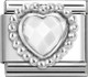 Nomination Italy- Classic, Silvershine. Heart