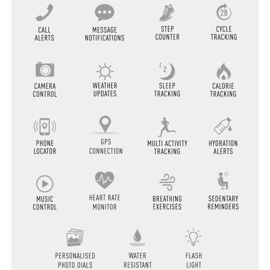 Reflex Active- Smart Watch -älykello. Aktiivikello