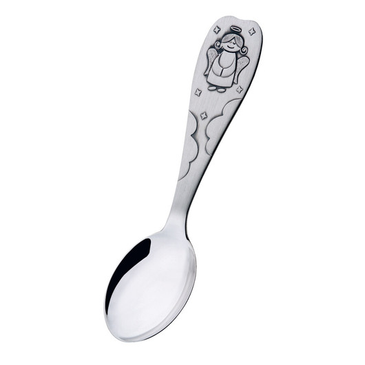 Saurum- Lastenlusikka Enkeli, hopeaa