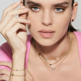 Nomination Italy- Teräsemaloitu FairyIcons- kaulakoru