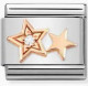 Nomination Italy- Classic, Rose Gold, Double Star 