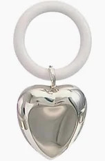 Helistin- Hopeoitu, tummumaton