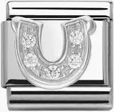 Nomination Italy- Classic SilverShine Symbols, hevosenkenkä