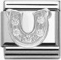 Nomination Italy- Classic SilverShine Symbols, hevosenkenkä