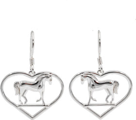 Silver Bar- Hopeakorvakorut, heppasydän