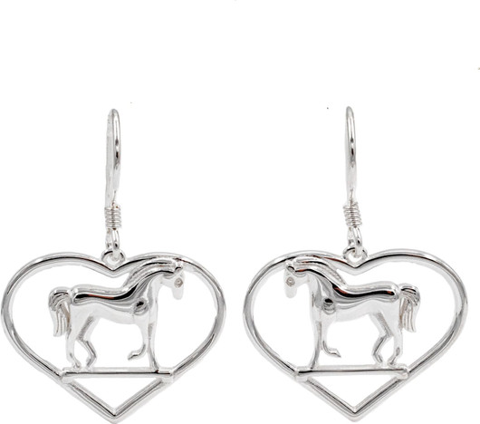 Silver Bar- Hopeakorvakorut, heppasydän