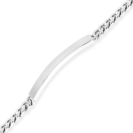 Korutuote Oy- Teräspanssariranneketju 19cm.
