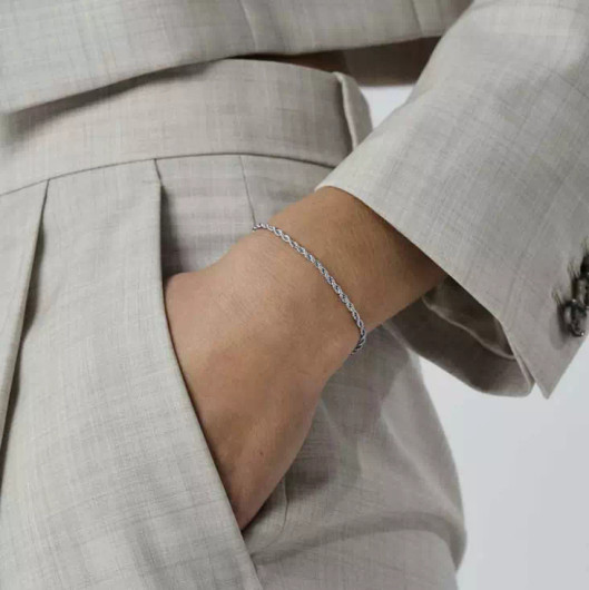 MOCKBERG- Thin Rope Bracelet, rannekoru