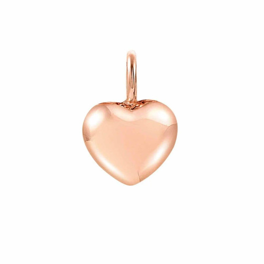 Nomination Italy- Riipus, sydän. Kullattu hopea