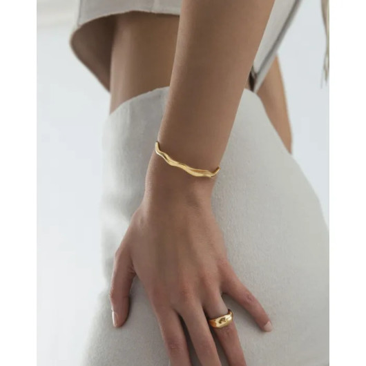 MOCKBERG- Wavy Bolded Cuff, rannekoru