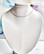 Vanha Hopeaketju 39,5 cm / 3 mm