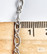 Vanha Hopeaketju 39,5 cm / 3 mm