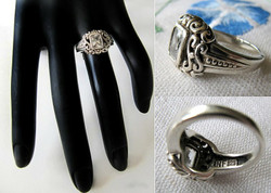 Hopeasormus Zirkonia & Ornamentit