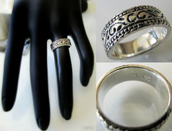 Hopeasormus Ornamentit 16,25 mm