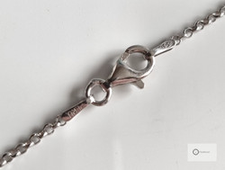 Hopeaketju 45,5/42 cm / 1,2 mm
