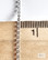 Hopeaketju 45,5/42 cm / 1,2 mm