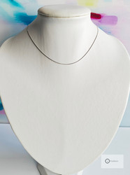 Hopeaketju 42 -45,5 cm / 0,8 mm (venetsia)