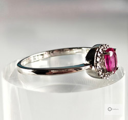 Hopeasormus Pinkki Kivi