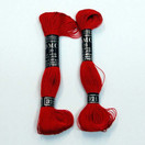 DMC Kirjontalanka / Nimikoimislanka no. 20 - 25, punainen