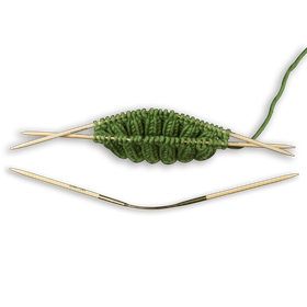 Addi CraSyTrio Bamboo -sukkapuikot 24 cm, 2.5 - 3.5 mm