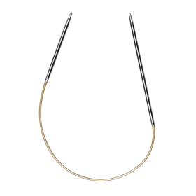 Addi SockenWunder Basic -pyöröpuikot, alumiini, 25 cm, 2.5 - 3.5 mm