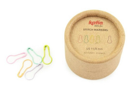 Katia lukollinen silmukkamerkki / hakaneula, 60 kpl