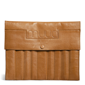 Muud Oslo XL puikkokotelo sukkapuikoille, nahkaa