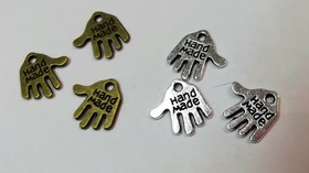 Hand made -merkit, metalli