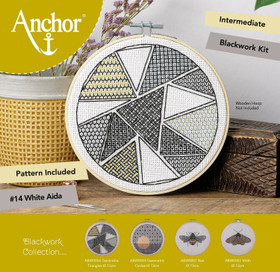Anchor Blackwork Kit -kirjontapaketti