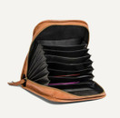 Muud Voss puikkokotelo, whiskey, nahkaa