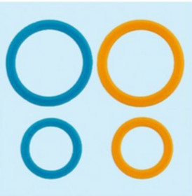 Clover Silmukkamerkki, pehmeä rengas, 20 kpl