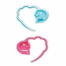 Clover Lukollinen silmukkamerkki / hakaneula, 36 kpl, rasiassa