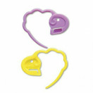 Clover Lukollinen silmukkamerkki / hakaneula, 36 kpl, rasiassa