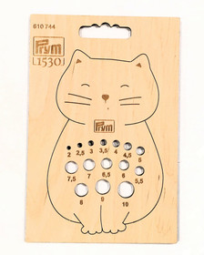 Prym puikkomitta, kissa, koivupuuta