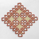 Ariosa 7.5 lankaa / cm - hardangerkangas, 140 cm, Zweigart