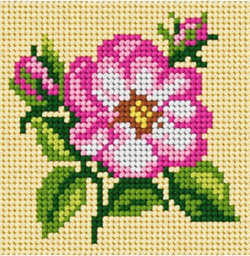 Zweigart Orchidea Kanavatyö My First Embrodery