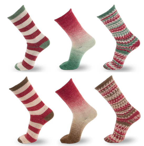 Katia Concept Christmas Symmetric Socks & More 