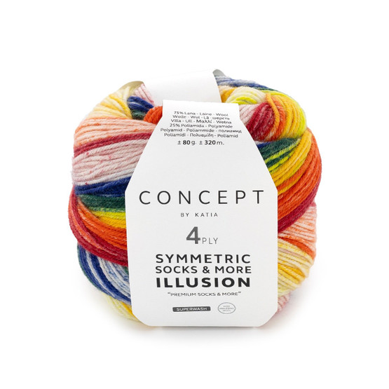 Katia Concept Illusion Symmetric Socks & More 