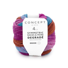 Katia Concept Degradé Symmetric Socks & More 