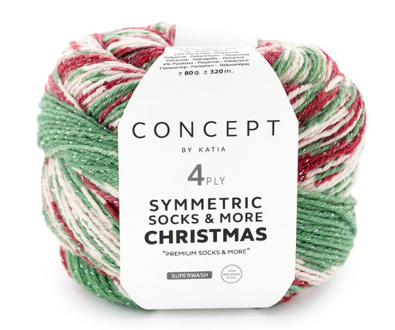 Katia Concept Christmas Symmetric Socks & More 