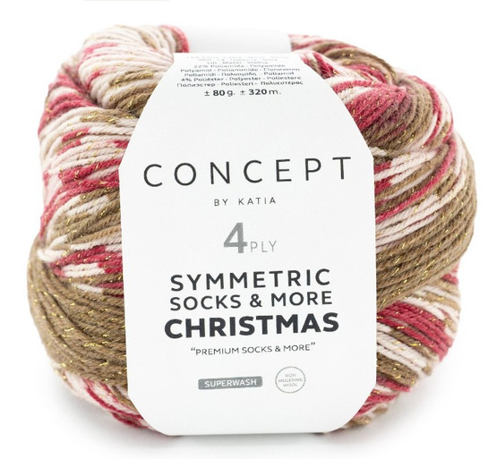 Katia Concept Christmas Symmetric Socks & More 