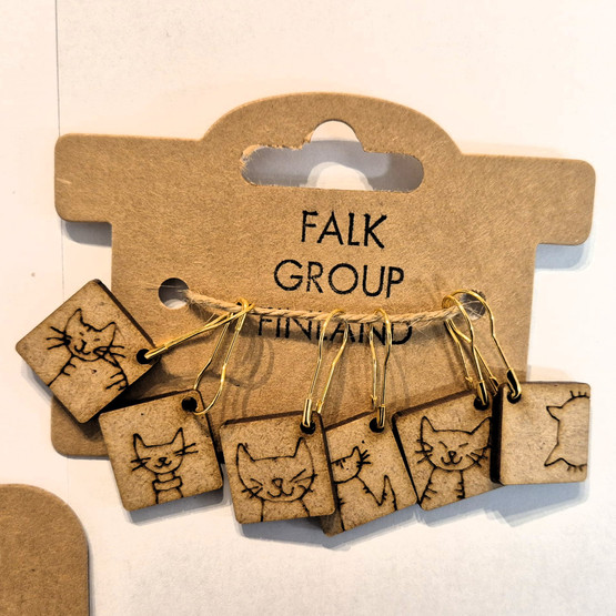 Falk silmukkamerkit, erilaisia lajitelmia