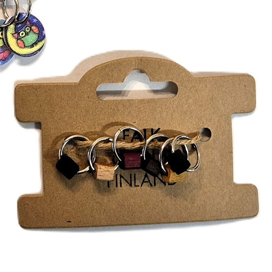 Falk silmukkamerkit, erilaisia lajitelmia