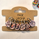 Falk silmukkamerkit, erilaisia lajitelmia